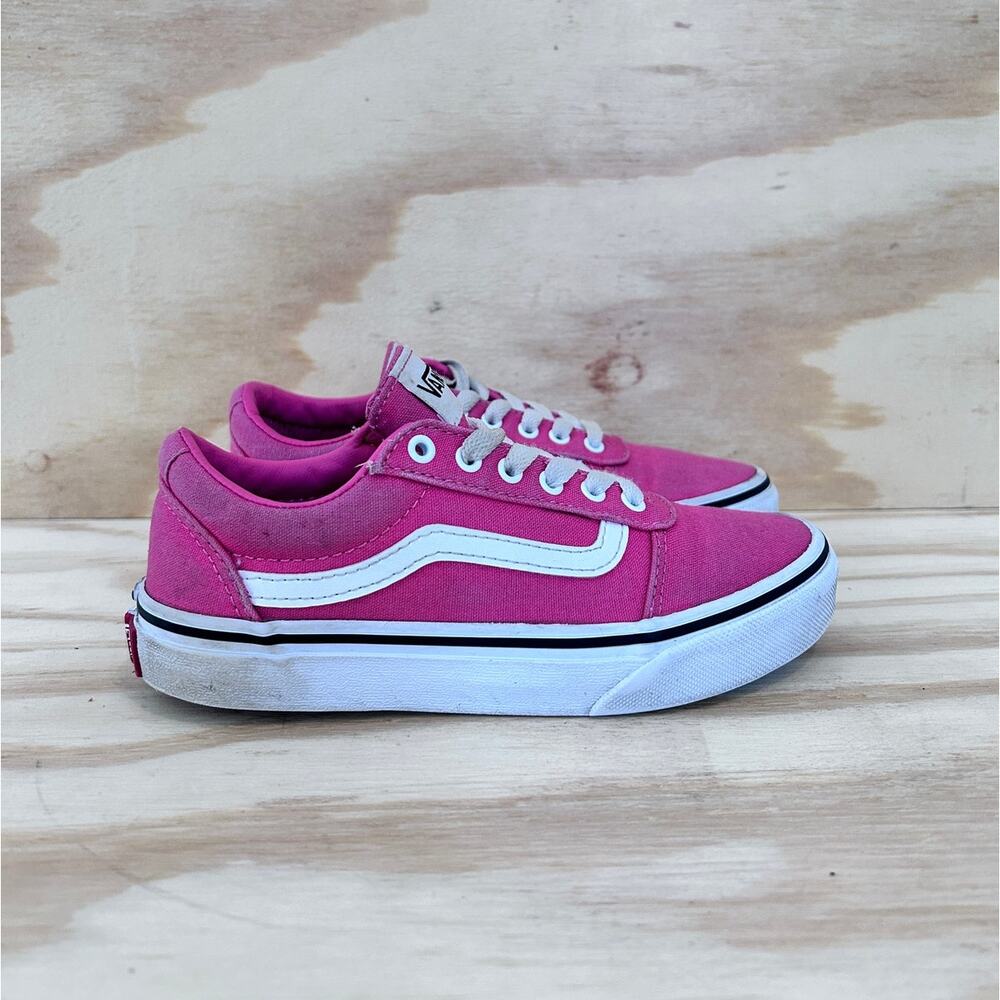 Vans Off The Wall - Old Skool - Sneakers - Pink - Kids Little Girl's - 1